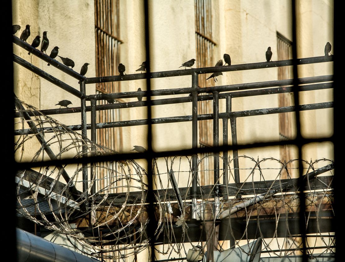 A view from the art studio at San Quentin State Prison.