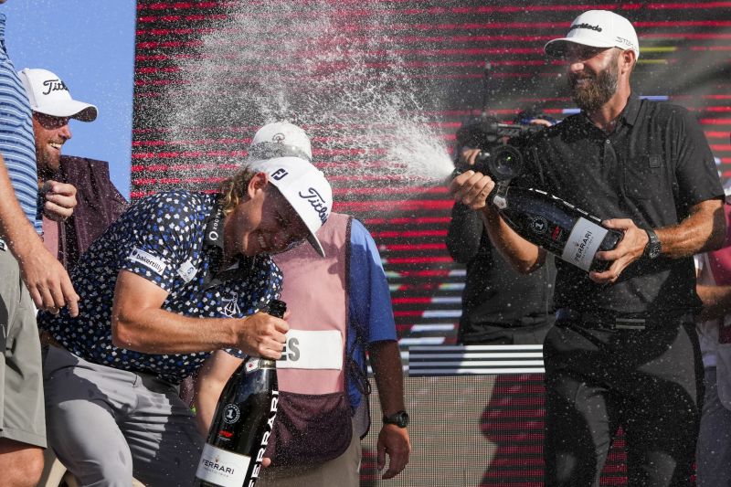 Dustin Johnson seals $35m year with LIV Golf team event victory at Trump course CNN