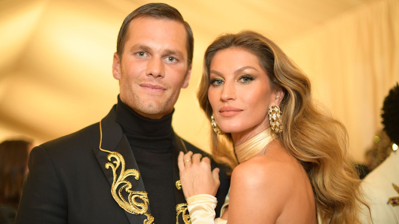 Brady and Bündchen attend the Heavenly Bodies: Fashion & The Catholic Imagination Costume Institute Gala at The Metropolitan Museum of Art on May 7, 2018.