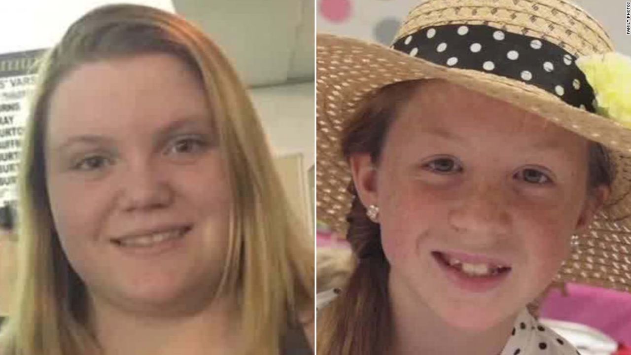 Liberty German, left, and Abigail Williams were killed in 2017. 