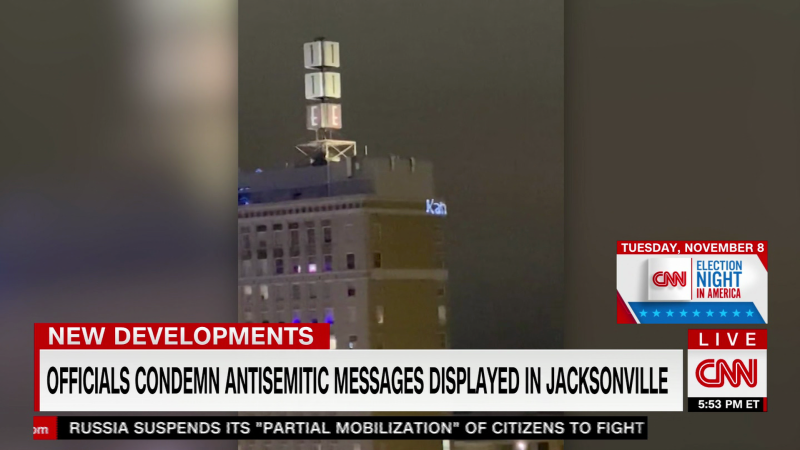 Antisemitic messages seen in Jacksonville | CNN