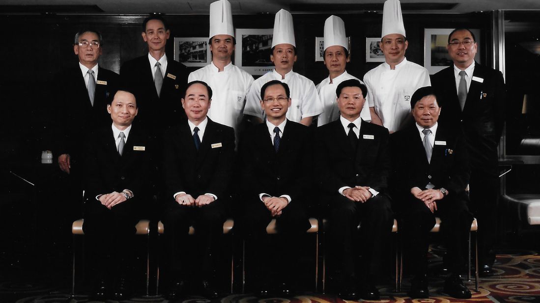 <strong>Fifth generation owner: </strong>Andrew Chui, fifth generation owner of Tai Ping Koon Restaurant (sitting in the middle on the front row), spent seven years visiting libraries around the world to learn more about his family's history. 