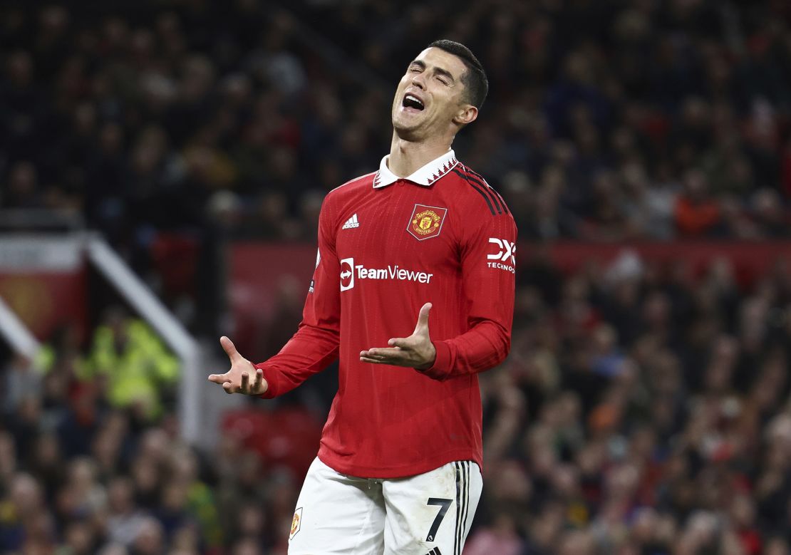 Ronaldo has not had a great season for United but could turn around his year with Portugal at the World Cup starting this month.