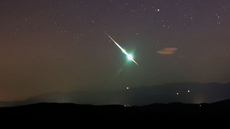 This month’s Southern Taurids meteor shower will feature bright fireballs in the sky | CNN