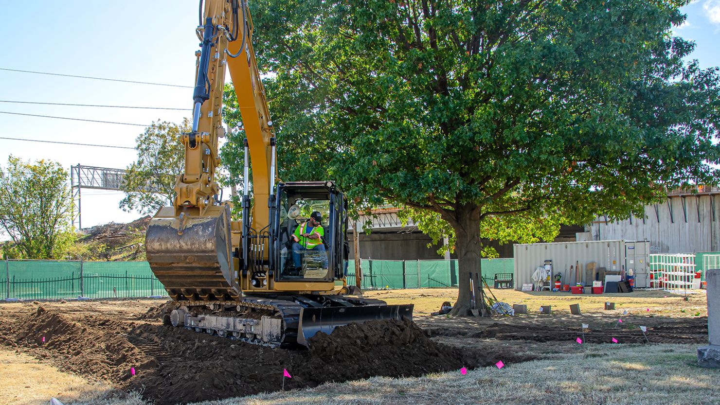 Crews are working at Oaklawn Cemetery in Tulsa, Oklahoma, to identify victims of the 1921 Tulsa Races Massacre.