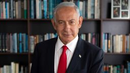 Oct 21, 2022; Tel Aviv, Israel; Benjamin Netanyahu, the ninth prime minister of Israel, speaks to USA TODAY ahead of the release of his memoir, "Bibi: My Story" in Tel Aviv, Israel. Mandatory Credit: Ariel Tagar-USA TODAY
