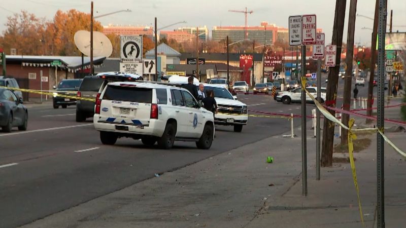 1 killed and 5 others were injured in a drive-by shooting in Denver, police say | CNN