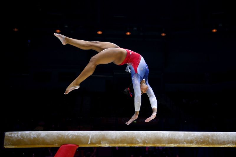 US Women's Gymnastics Team Wins Historic Gold Medal At World ...