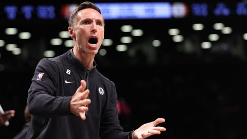 Steve Nash was appointed as the Nets head coach in 2020