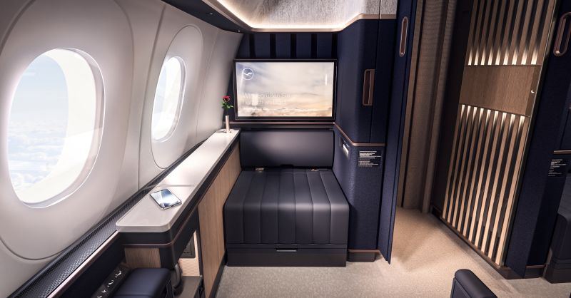 The latest in luxurious first-class airplane cabins: Building up | CNN