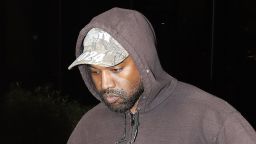 Kanye West leaving the gym, Los Angeles, California, USA - 21 Oct 2022