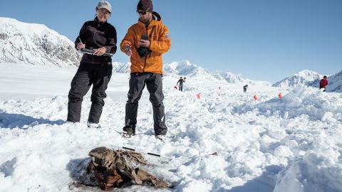 The team made the discovery in the final hours of their search.