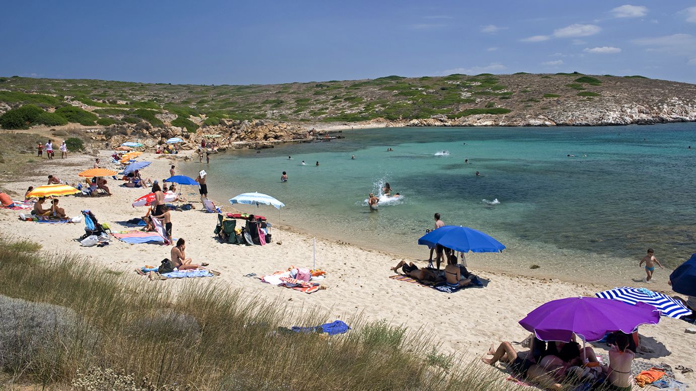 <strong>Sand and sea:</strong> The island is blessed with beautiful beaches and swimming spots.