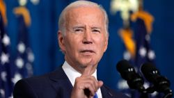 President Joe Biden speaks about threats to democracy ahead of next week's midterm elections, Wednesday, Nov. 2, 2022, at the Columbus Club in Union Station, near the U.S. Capitol in Washington.