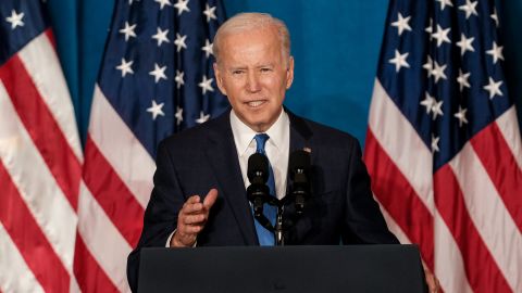 U.S. President Joe Biden delivers remarks on preserving and protecting Democracy at Union Station on November 2, 2022 in Washington, DC.