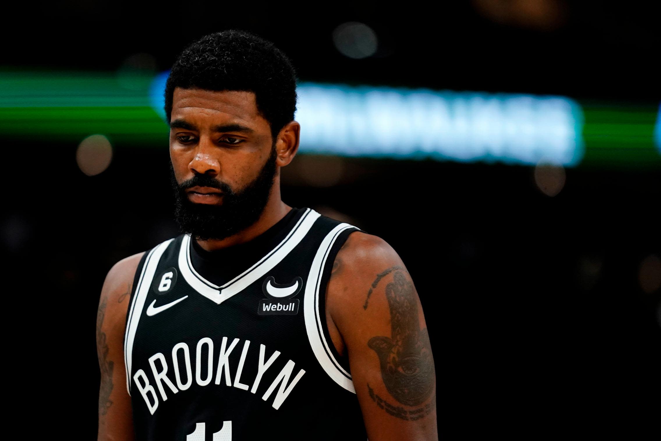 Kyrie Irving apologizes amid suspension by Brooklyn Nets over 'failure to  disavow antisemitism' after Twitter controversy | CNN