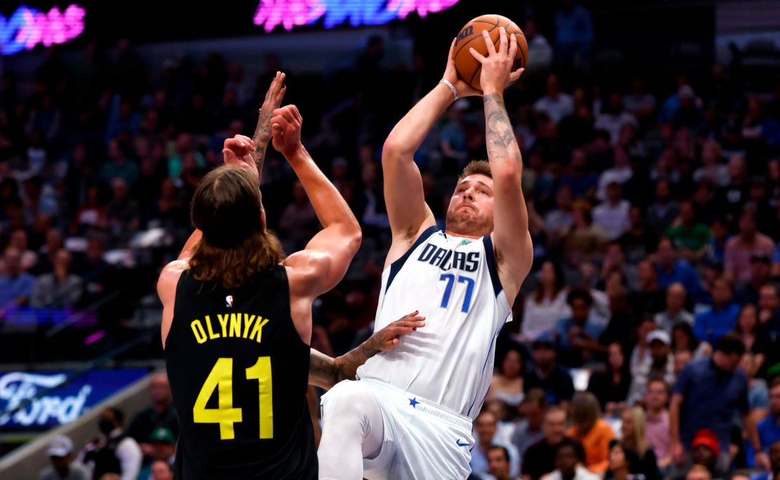 Jazz 100-103 Mavericks: Luka Doncic is already better than Michael Jordan,  a stat he'll be on top of forever