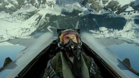 Tom Cruise in "Top Gun: Maverick," one of the blockbuster movies that could help spur interest in this year's Oscar ceremony.