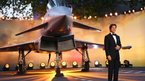 221103085752 tom cruise top gun maverick uk premiere 0519 Paramount took a risk keeping 'Top Gun' grounded for two years. It was this year's biggest hit