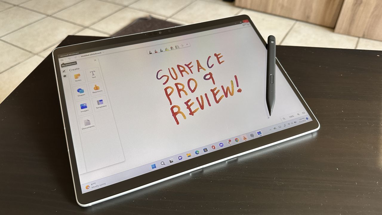 Surface Pro 9 review CNNU 9