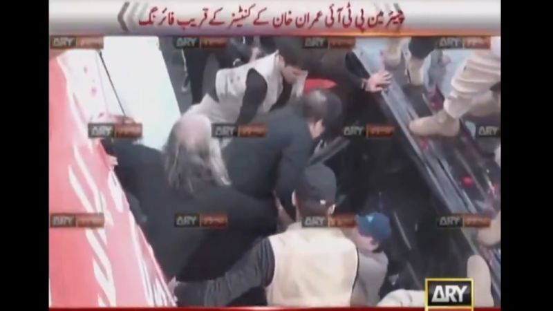 Video shows rally where Imran Khan was shot  | CNN