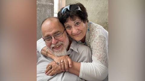 First cousins Alice Grusová and Yossi Weiss had an emotional reunion in Israel over the summer.