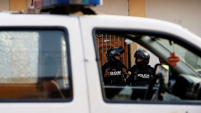 Ecuador authorities vow to regain control of prisons amid wave of violence