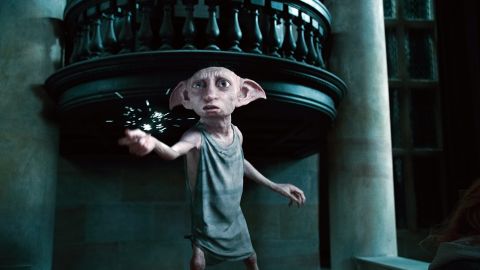Dobby, a house elf, features prominently in "Harry Potter and the Deathly Hallows: Part 1." His death is widely considered one of the most emotional and tragic scenes in the series -- and inspired the creation of a grave on the beach where the scene was shot in Wales.