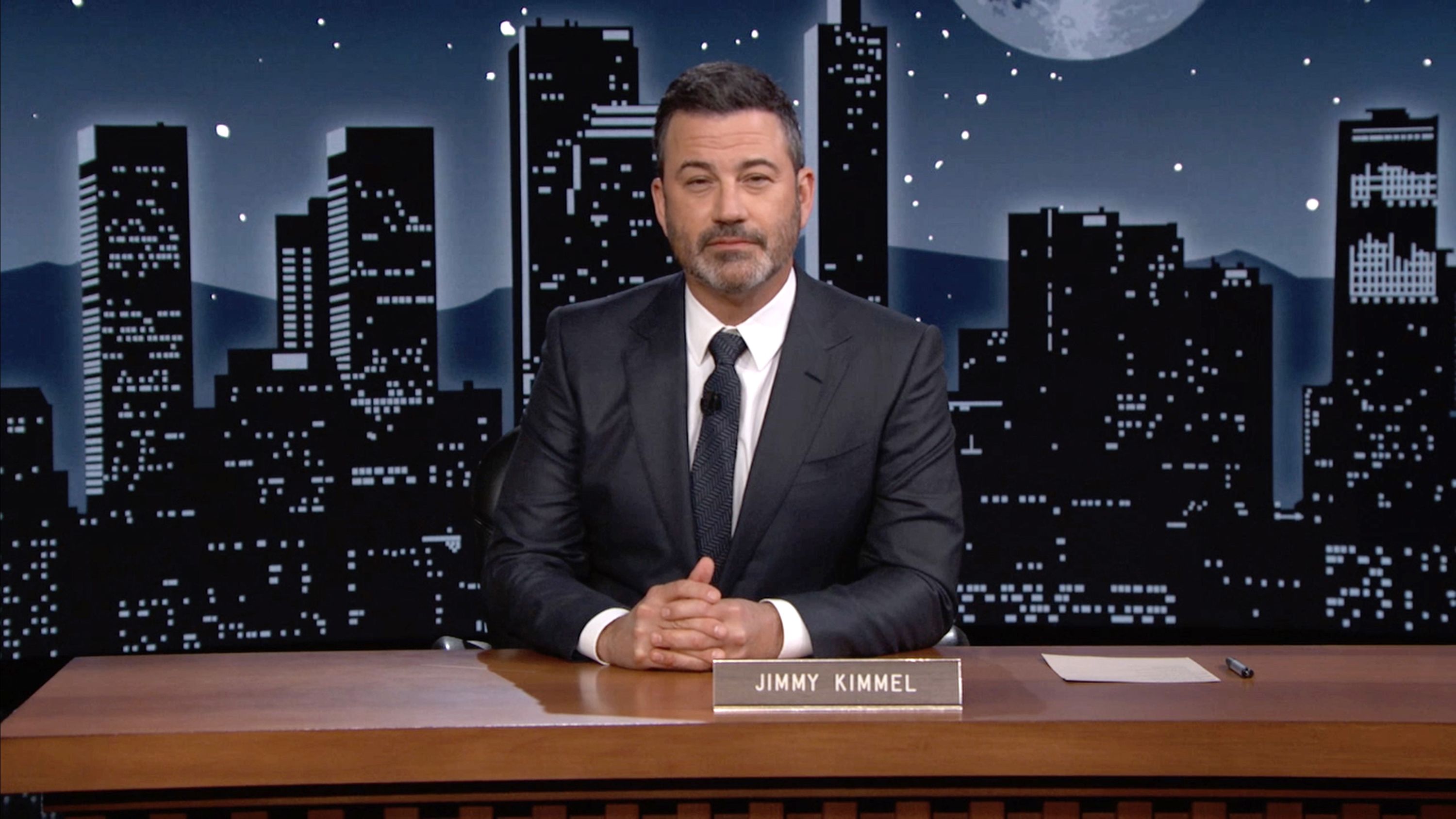 Jimmy Kimmel estaba dispuesto a renunciar si le pedían que dejara de hacer  bromas sobre Trump