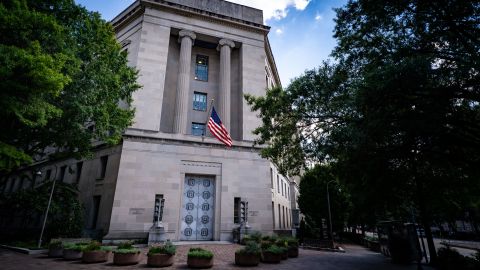 On Thursday, August 2, the Ministry of Justice Building. January 18, 2022, Washington, DC.
