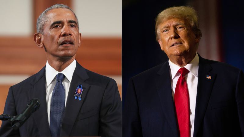 Analysis: Obama And Trump Bring Dueling Visions For America In Return ...