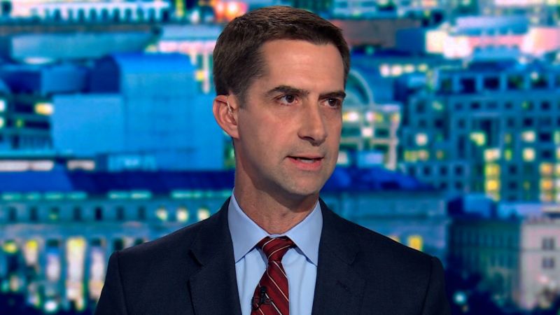 Video: Tapper asks Sen. Tom Cotton who is to blame for botched Afghanistan withdrawal | CNN Politics