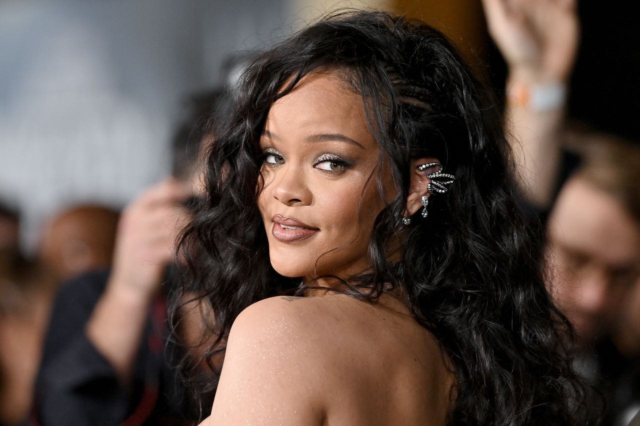 Rihanna attends the "Black Panther 2: Wakanda Forever" Premiere at Dolby Theatre on October 26, 2022 in Hollywood, California.