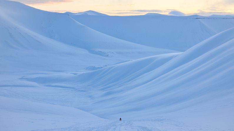 <strong>Off the beaten path:</strong> Belgian photographer David De Vleeschauwer has been traveling the globe for the past two decades. David De Vleeschauwer enjoys seeking travel experiences "off the beaten path." He took this photograph while visiting the Arctic islands of Svalbard.
