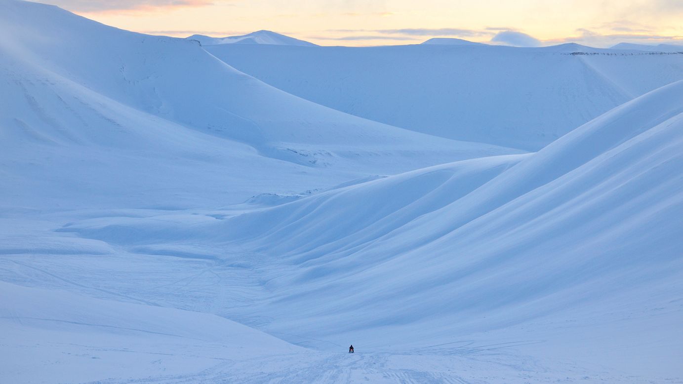 <strong>Off the beaten path:</strong> Belgian photographer David De Vleeschauwer has been traveling the globe for the past two decades. David De Vleeschauwer enjoys seeking travel experiences "off the beaten path." He took this photograph while visiting the Arctic islands of Svalbard.
