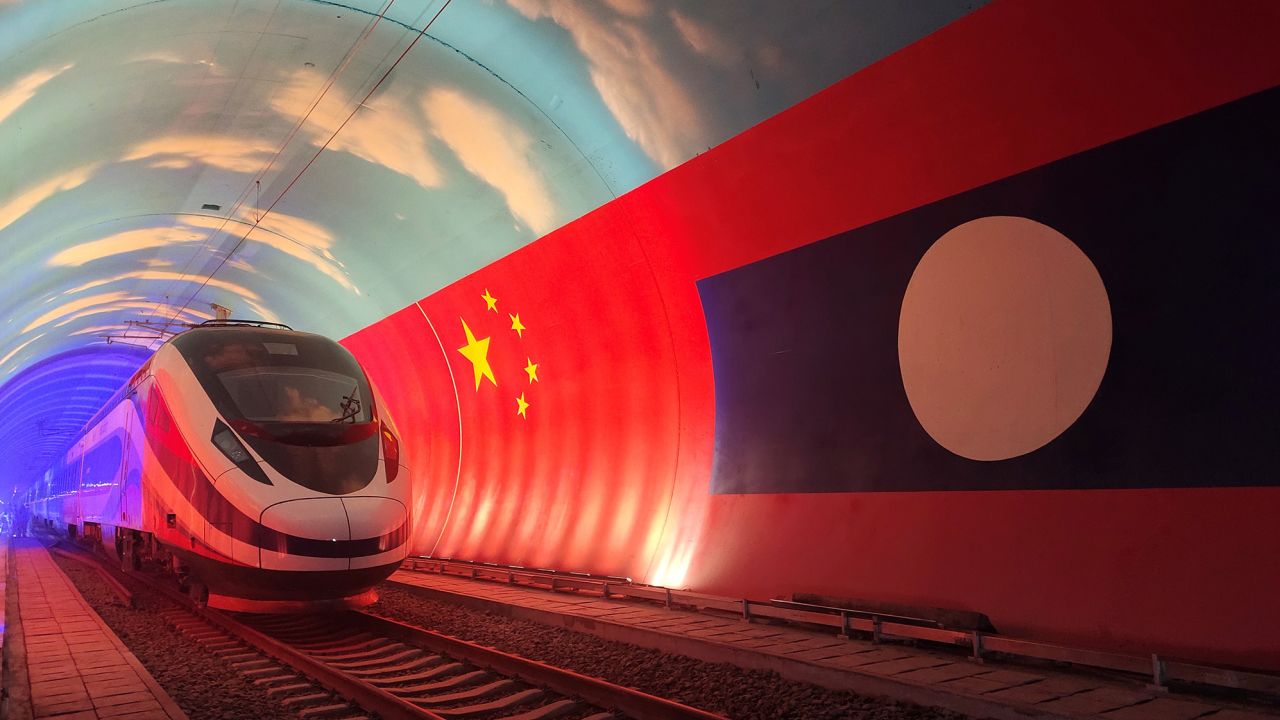 The new railway is a crucial component of China's Belt and Road Initiative, the vast infrastructure development program launched in 2013 to expand Beijing's influence.