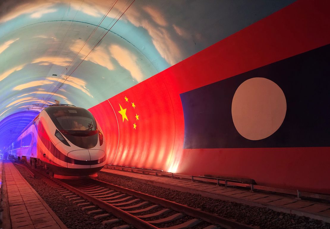 The new railway is a crucial component of China's Belt and Road Initiative, the vast infrastructure development program launched in 2013 to expand Beijing's influence.