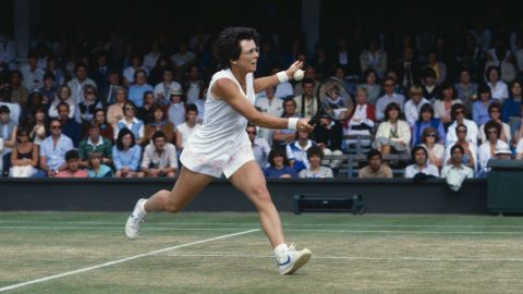 Billie Jean King ha ganado seis veces Wimbledon.