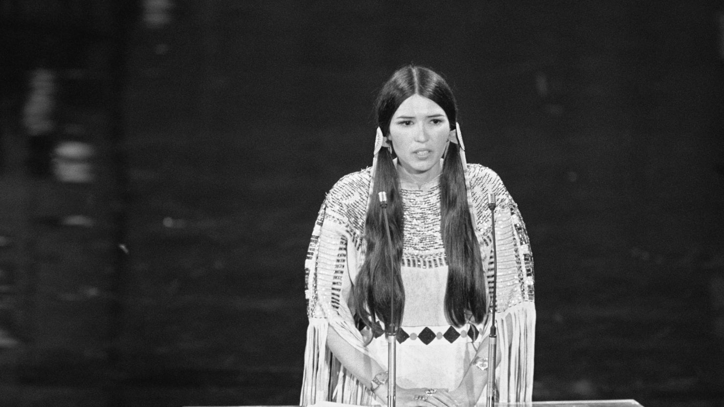 Sacheen Littlefeather famously declined the best actor Oscar on behalf of Marlon Brando at the 1973 Academy Awards. In her speech, she spoke out against Hollywood's treatment of Native Americans.