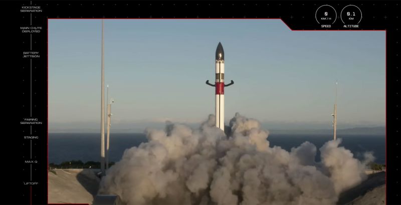 Rocket Lab's Attempt To Catch Rocket Booster Falls Short | CNN Business