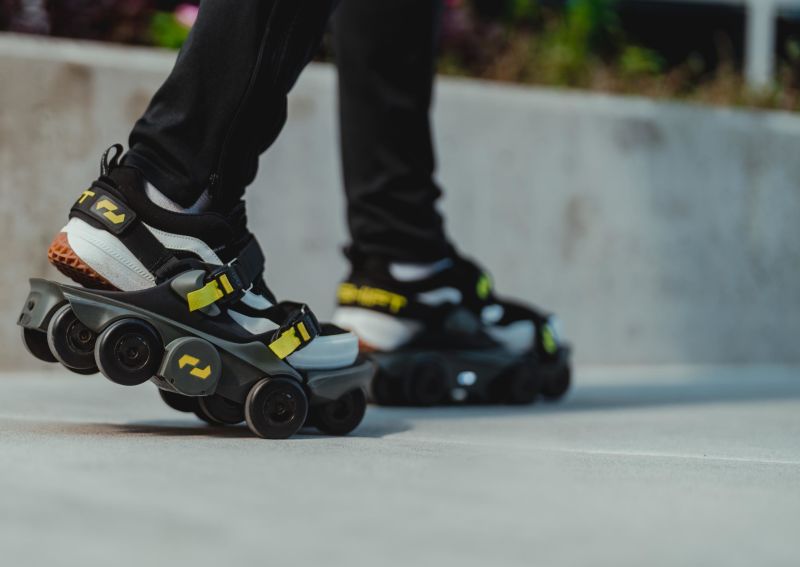 Strap-On Electric-Powered Rollerskates - Core77
