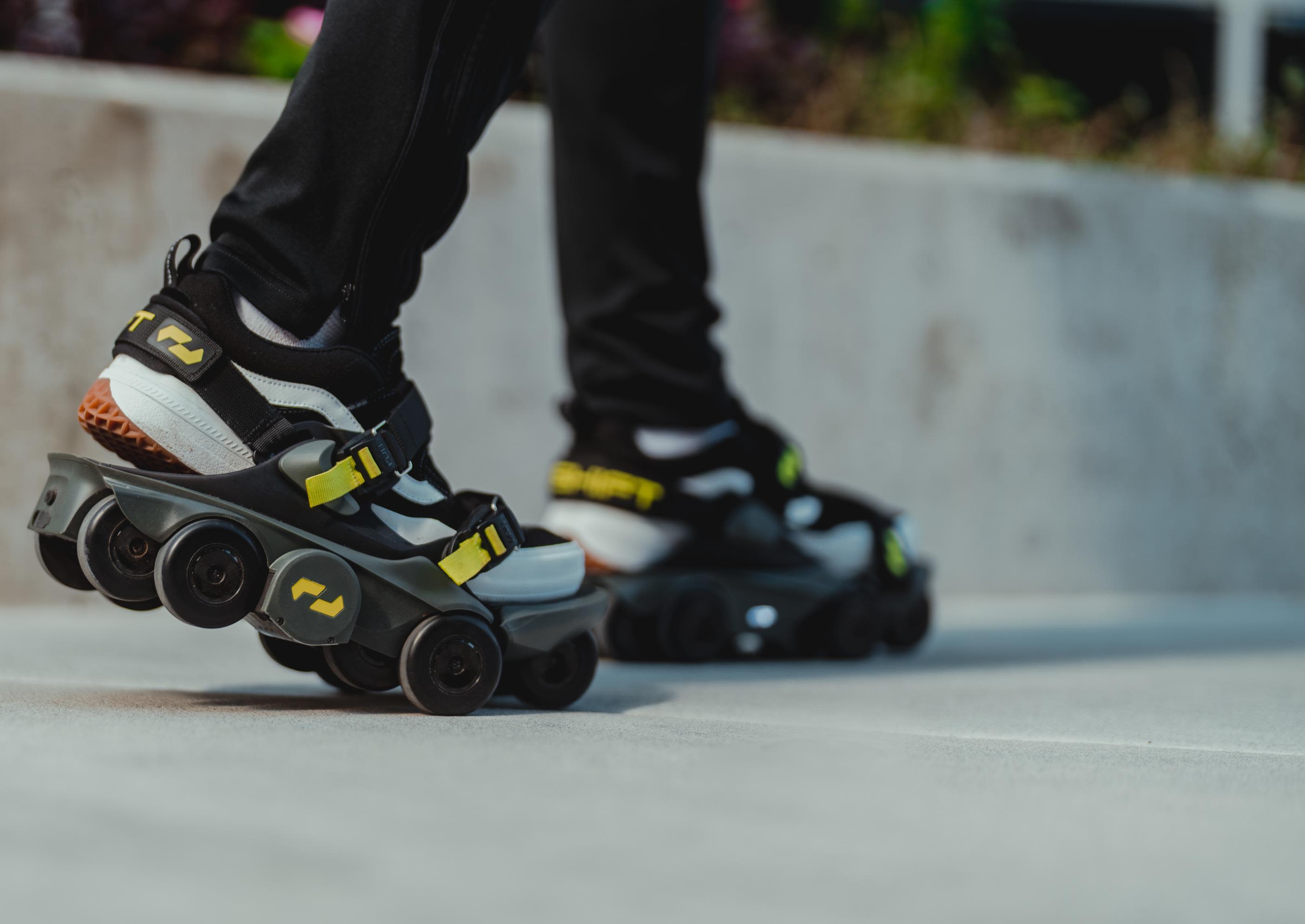 These battery-powered shoes make you walk 2.5 times faster