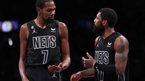 Kevin Durant and Kyrie Irving both left the Nets before the trade deadline.