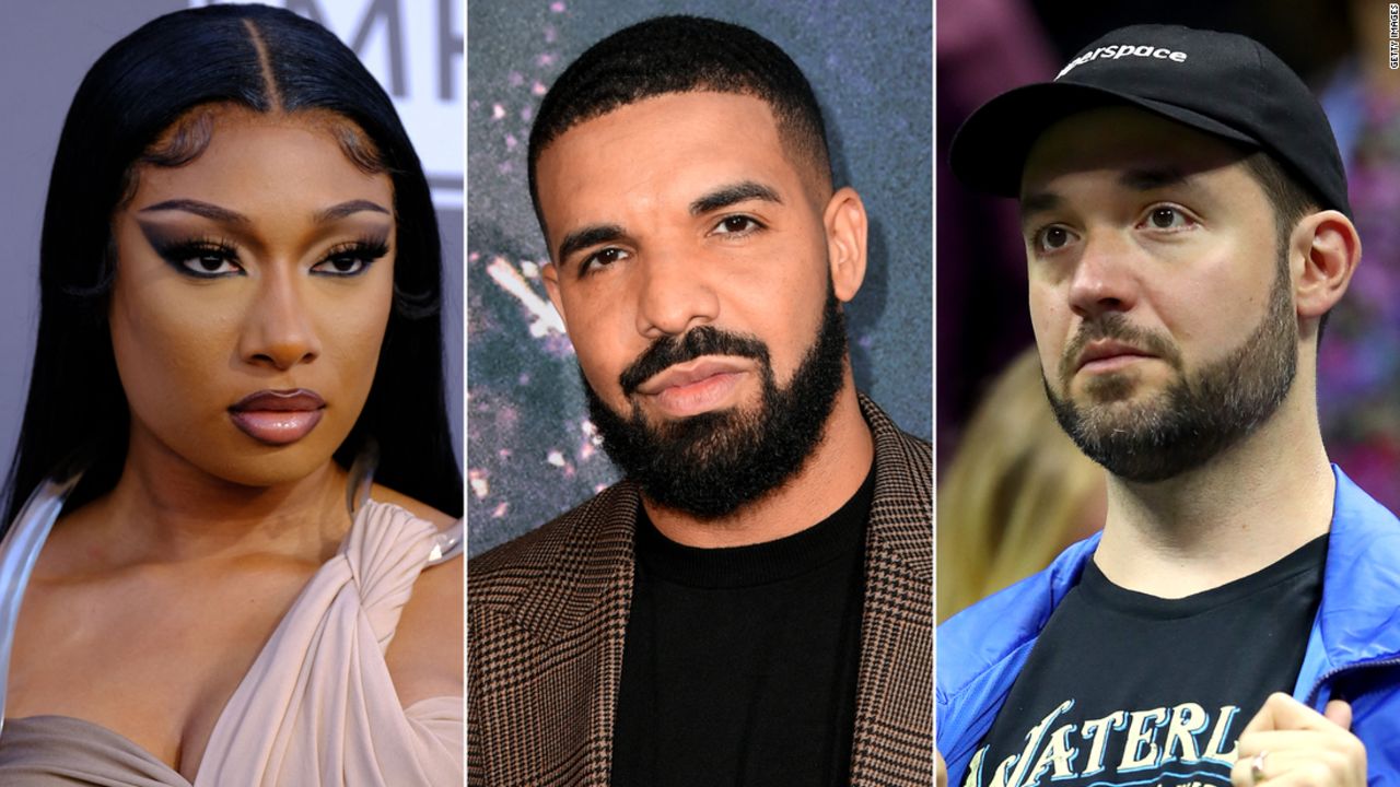 Both musician Megan Thee Stallion and entrepreneur Alexis Ohanian have responded to apparent disses on Drake's new album, "Her Loss."