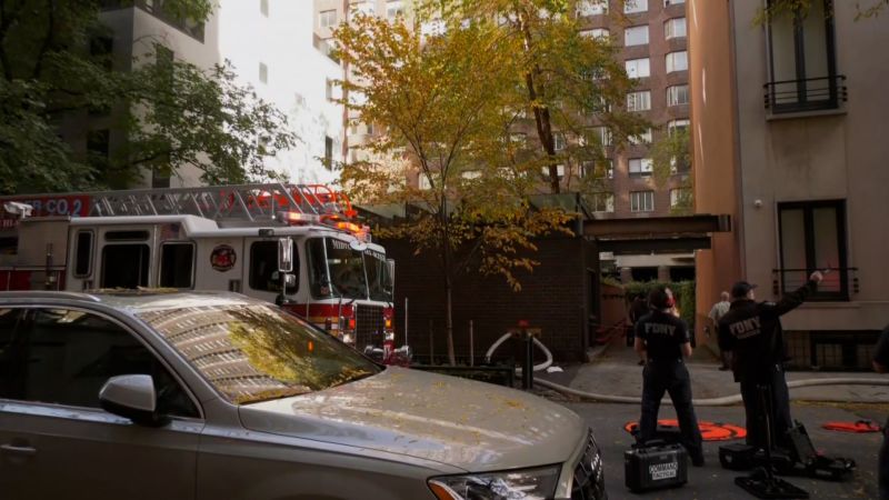 At least 38 were injured in a fire at a Manhattan apartment building caused by a lithium-ion battery, officials said