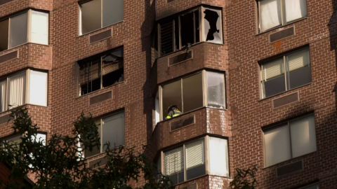 Officials said the cause of the fire was a lithium-ion battery and cautioned residents.