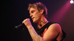 Aaron Carter performs at Gramercy Theatre on March 3, 2013 in New York City.