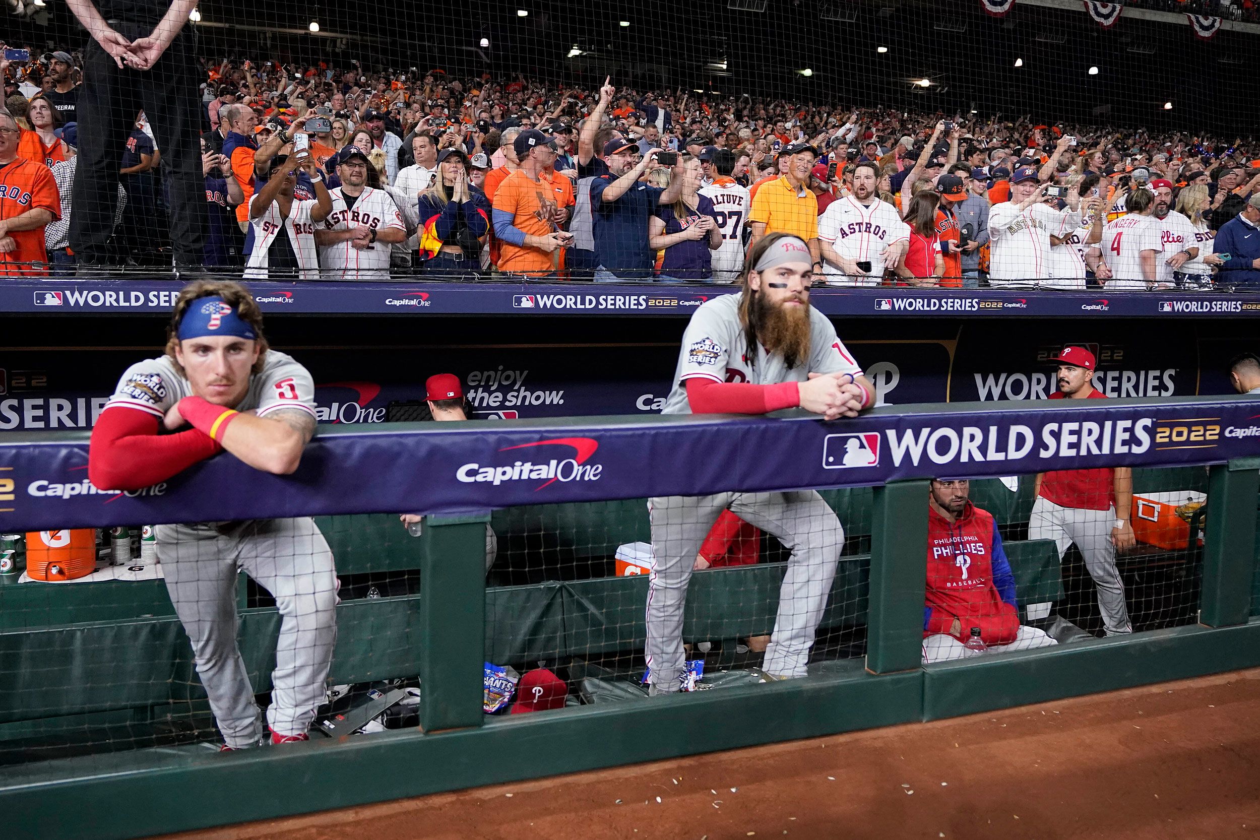 Nick Castellanos' wife calls out Philadelphia fans after World Series Game  5 loss to Houston Astros