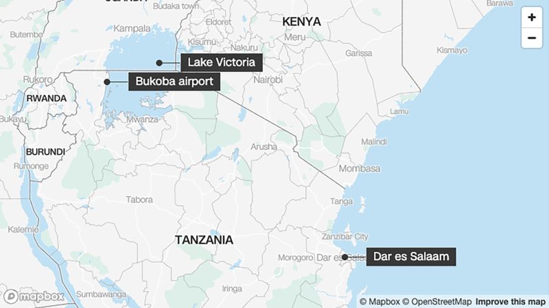 Lake Victoria crash: Commercial plane crashes into lake in Tanzania