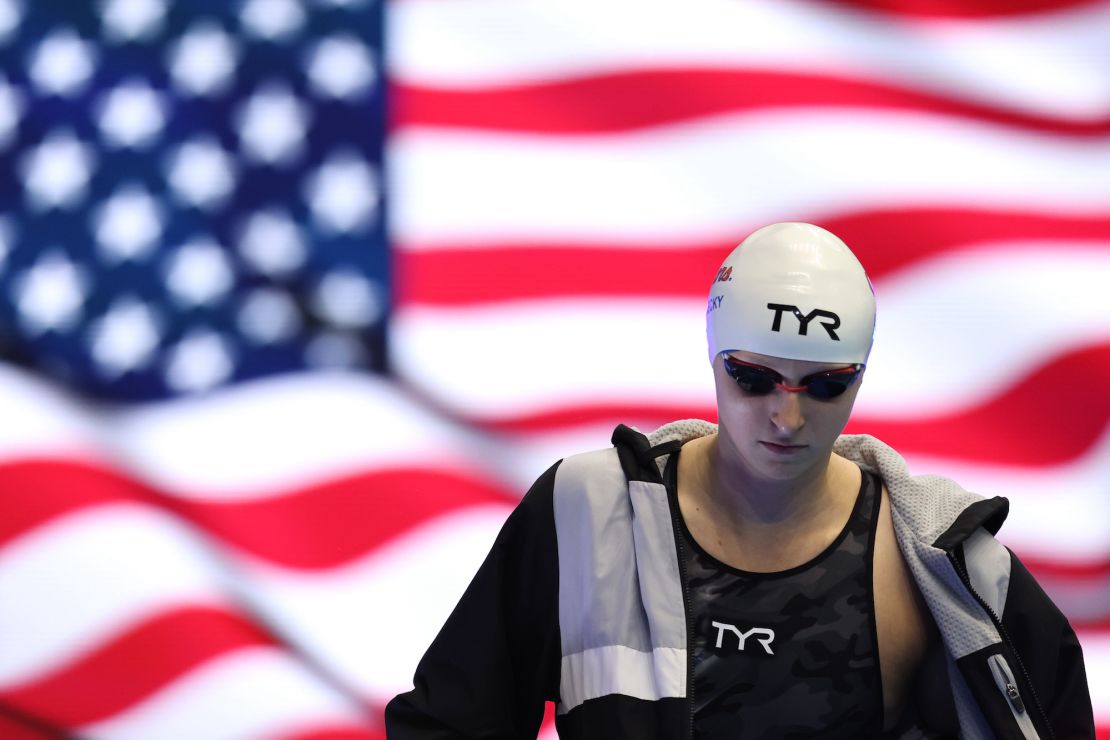 Ledecky has won 15 world championship titles.